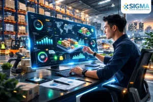 Tampilan dashboard inventory SAP Business One yang menunjukkan visibilitas stok real-time untuk mencegah stok minus