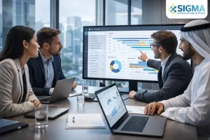 Dashboard monitoring biaya dan progres SAP Business One Modul Project Management