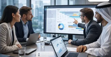 Dashboard monitoring biaya dan progres SAP Business One Modul Project Management