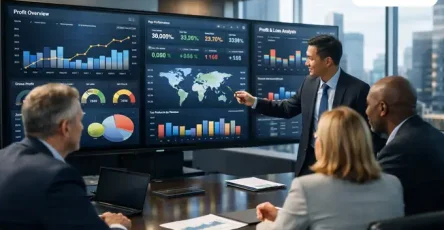Dashboard SAP Business One analisa profitabilitas perusahaan untuk pengambilan keputusan strategis