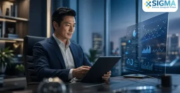 Dashboard laporan keuangan SAP Business One untuk Direktur perusahaan menengah di Indonesia