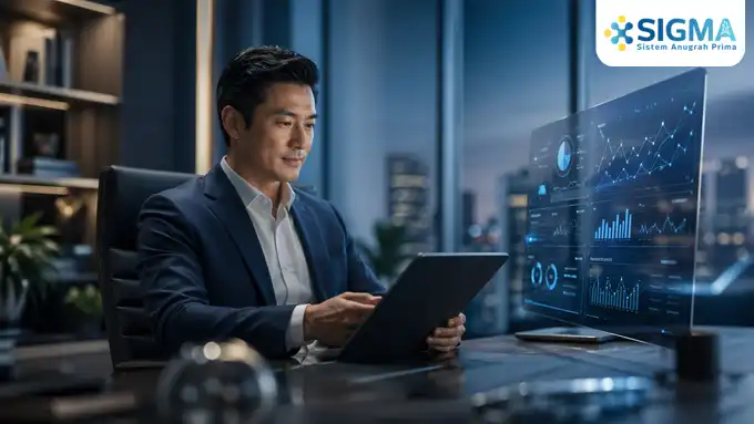 Dashboard laporan keuangan SAP Business One untuk Direktur perusahaan menengah di Indonesia