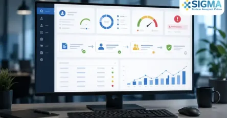 Dashboard SAP Business One menunjukkan proses Approval Sales Order berdasarkan credit limit customer