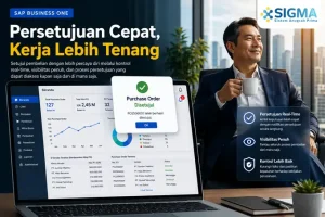 Sistem otomatisasi approval purchase order SAP Business One untuk direktur perusahaan